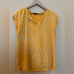 Papermoon Yellow Floral Blouse